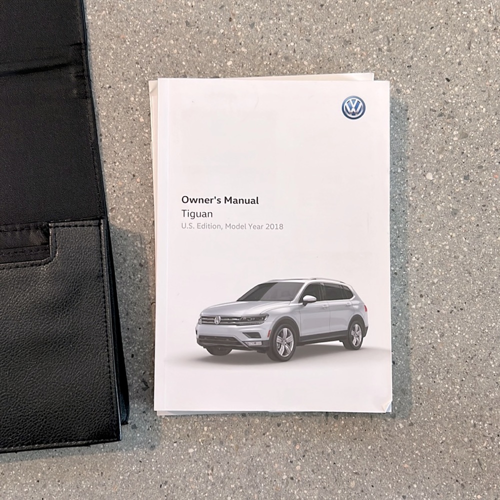 Manual Volkswagen Tiguan 2018 U.S. Edition